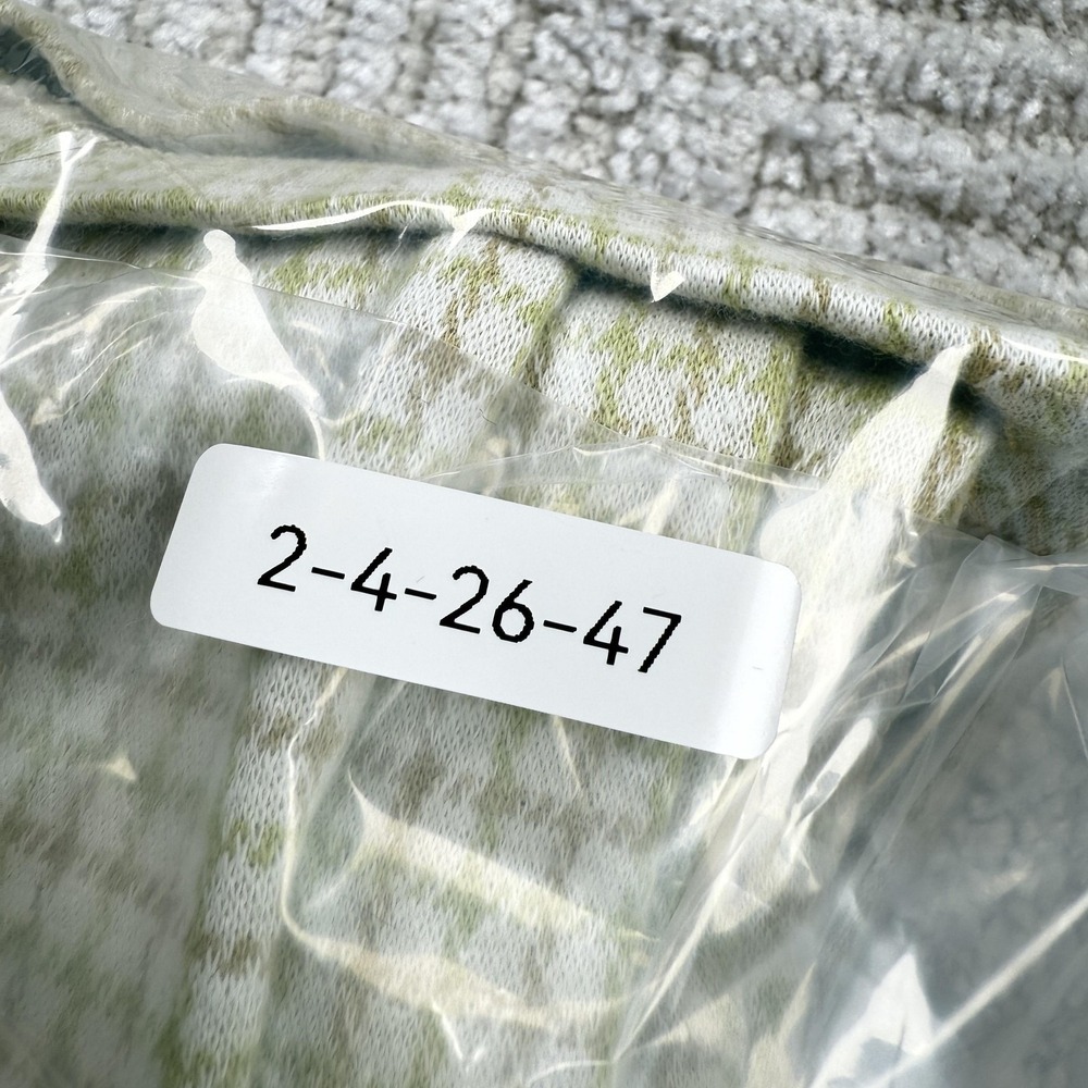 Ecru Pants Womens S Check Knit Stretch Quiet Luxury Old Money Spring Resort - Picture 14 of 14